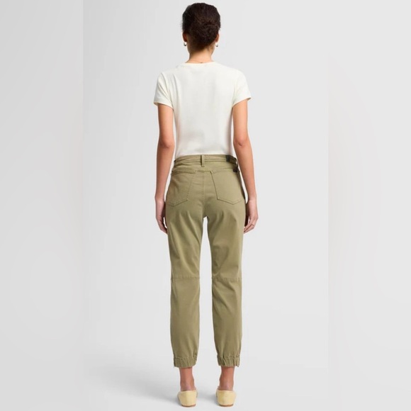 Seven For All Mankind NWT 26 Darted Boyfriend Jogger Pant in Army - Picture 4 of 7